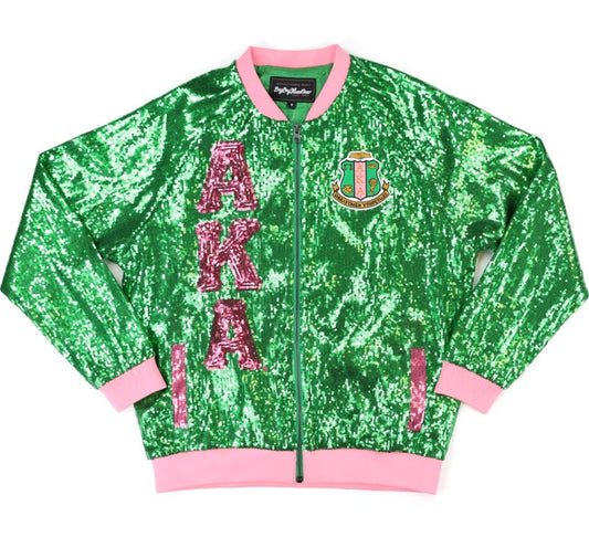 AKA Green Sequin