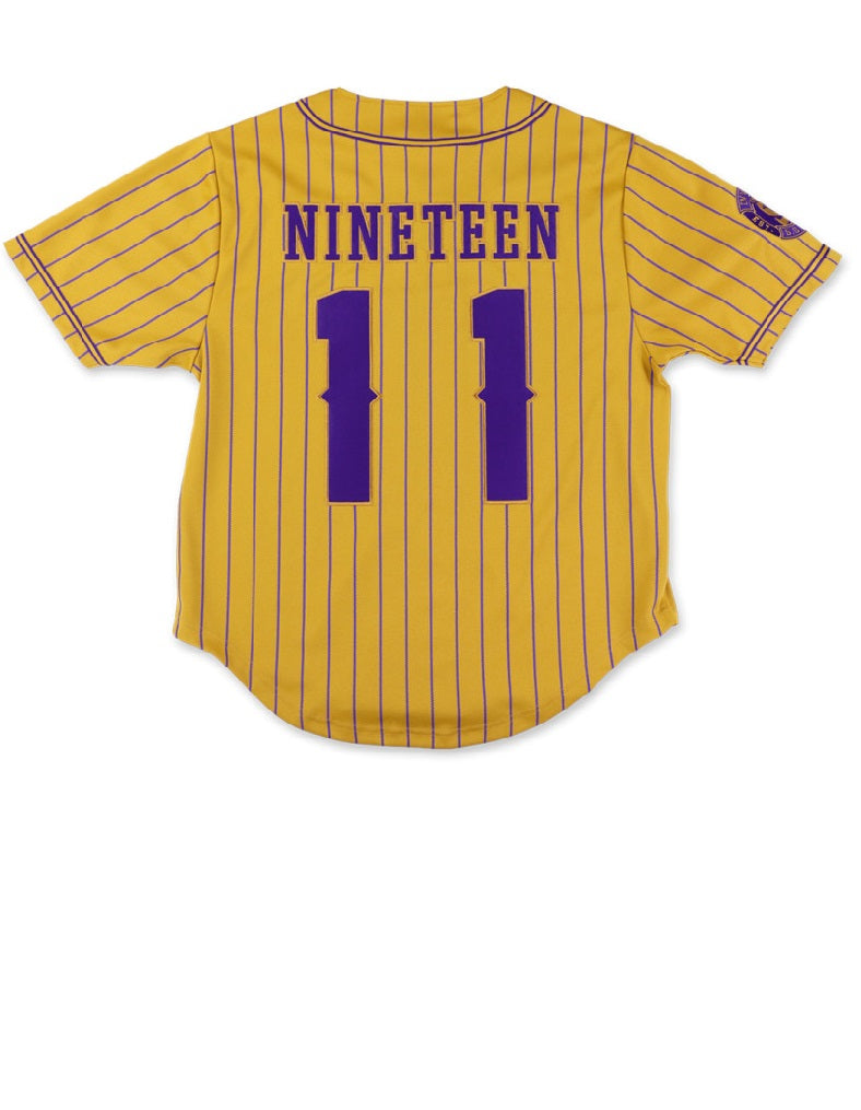 Baseball Jersey Gold