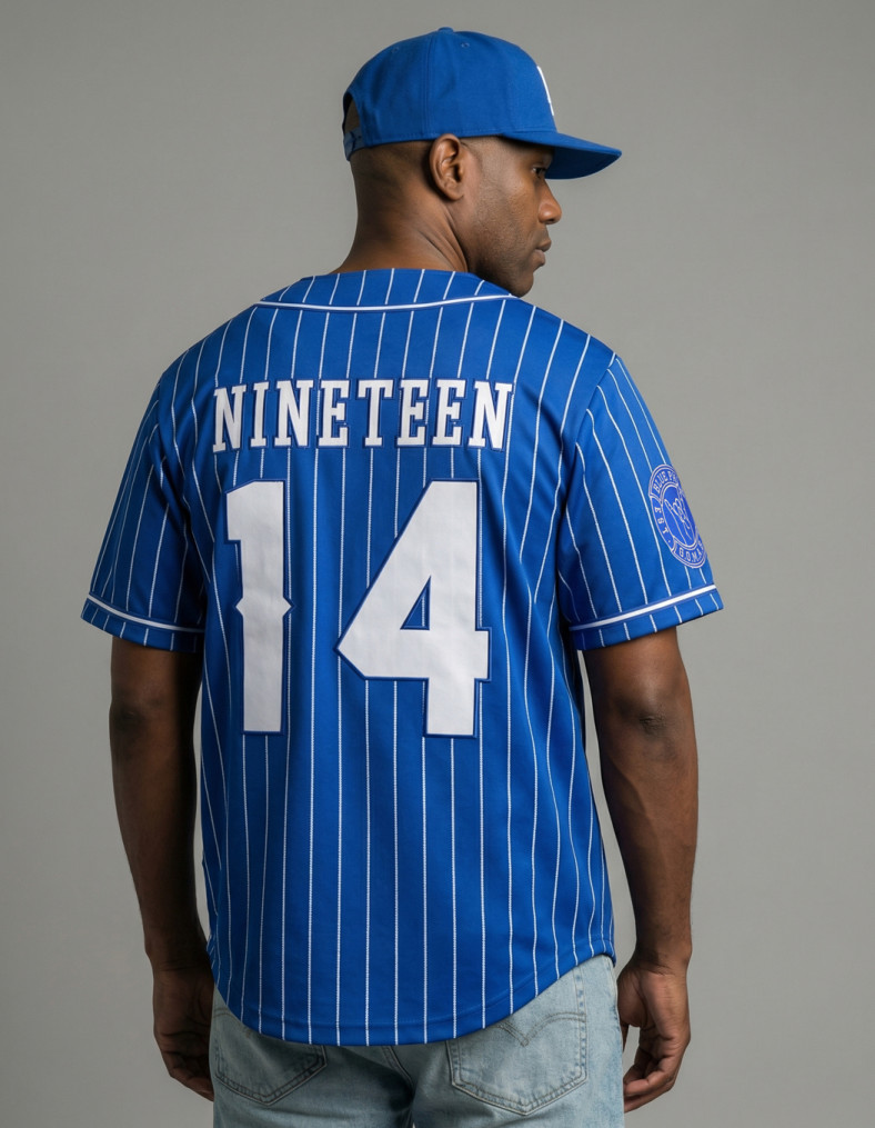 Football Jersey Blue Baseball Jersey