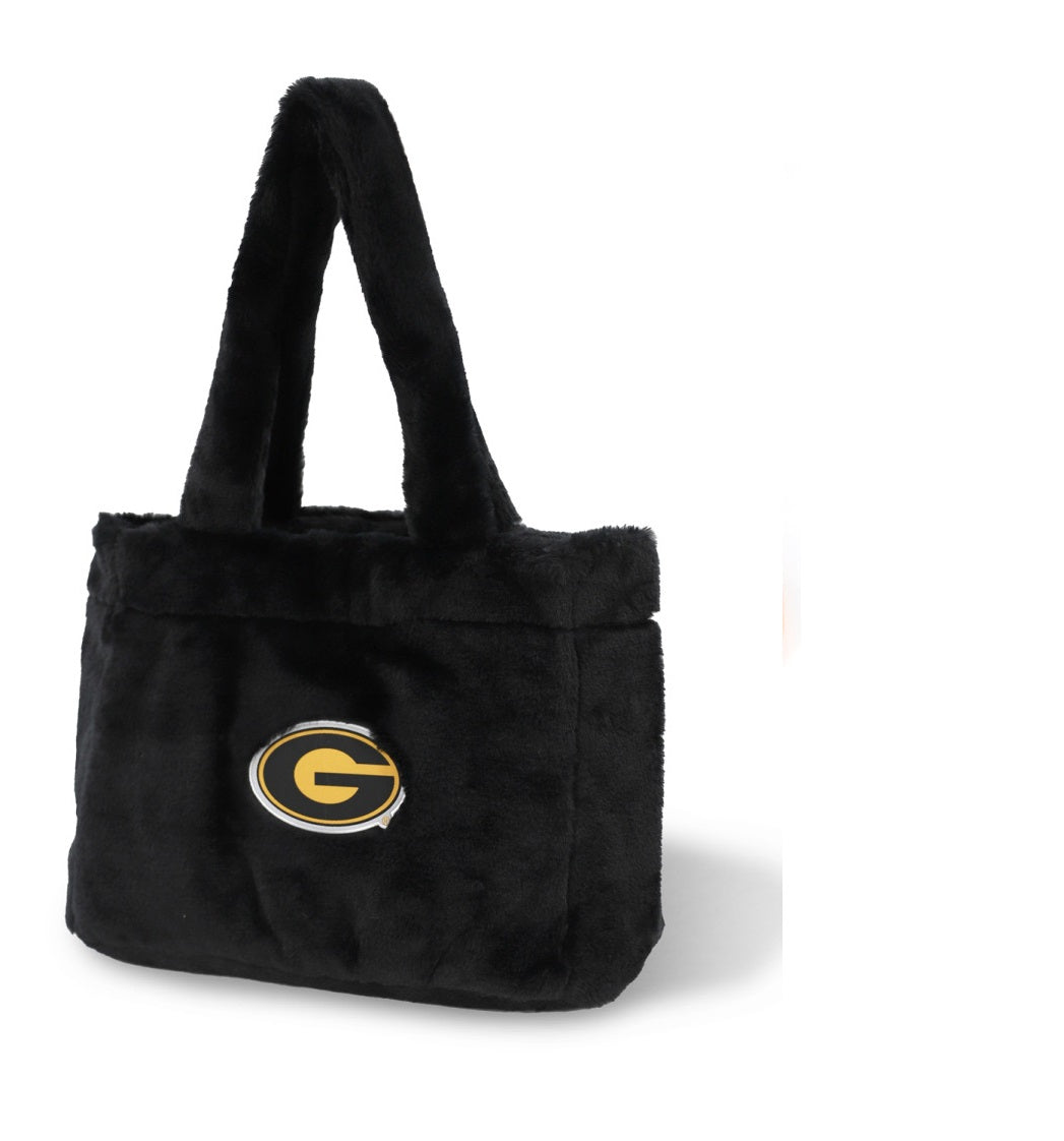 GSU Faux Fur bag