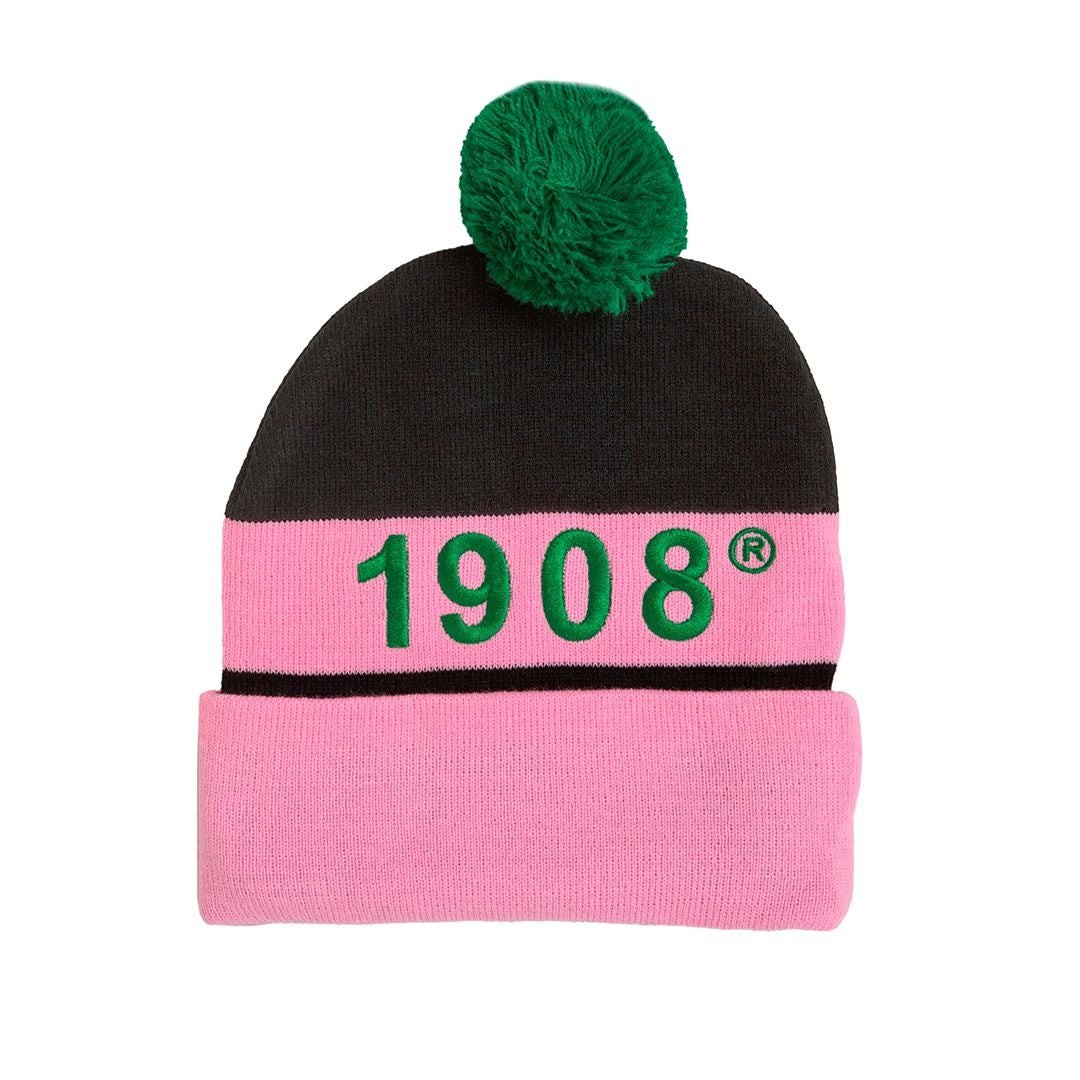 Embroidered Knit Beanie