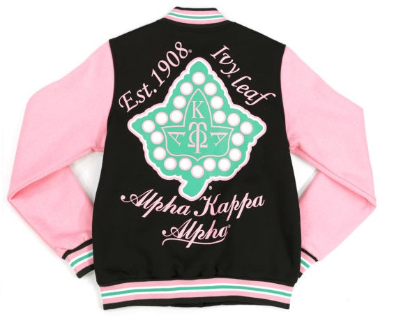 AKA Black Fleece Jacket