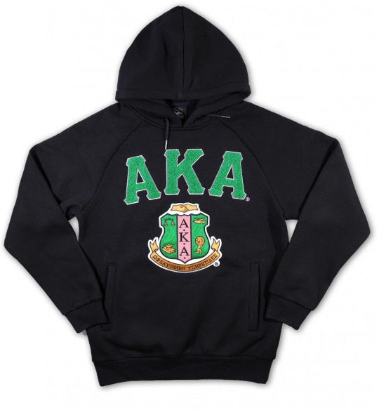 AKA Pullover Hoodie Black