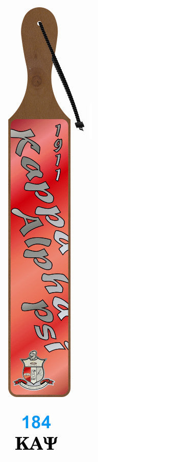 Acrylic Topped Script Paddle