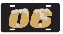 License Plate 5013