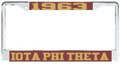 License Plate Frame 9102
