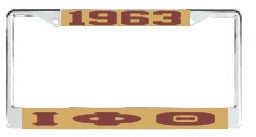 License Plate Frame 9105