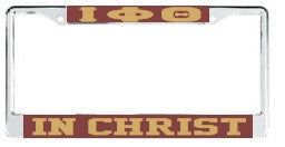 License Plate Frame 9108