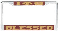 License Plate Frame 9110