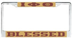 License Plate Frame 9111