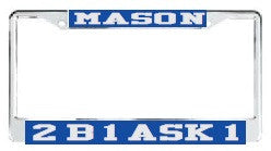 License Plate Frame 200