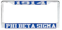 License Plate Frame 8102