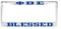 License Plate Frame 8115