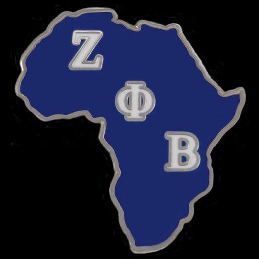 Greek Africa Lapel Pin