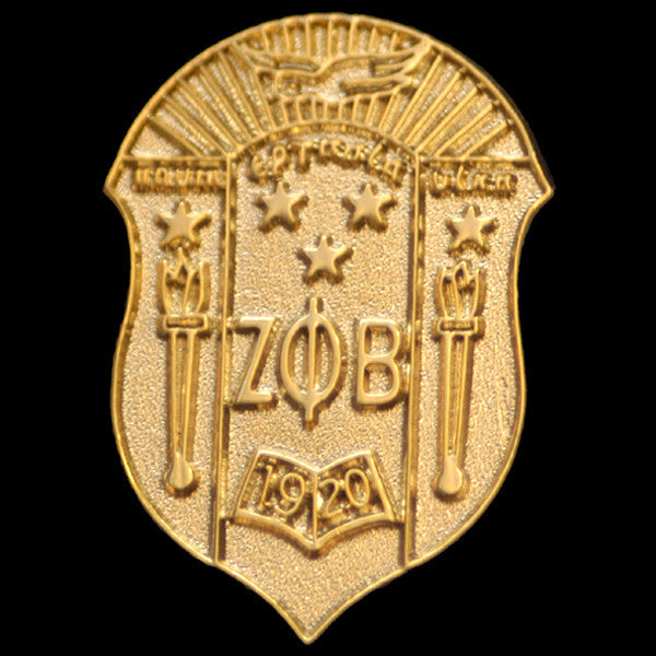 Gold Sandblast Pin