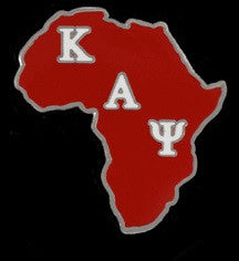 Greek Africa Lapel Pin