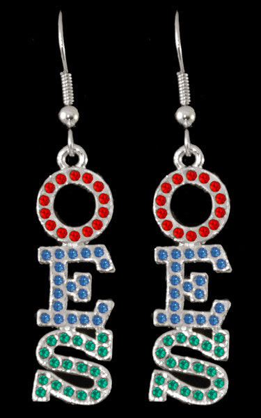 Swarovski Austrian Crystal Silver Earrings