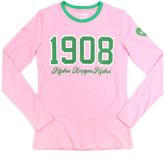 Pink Long Sleeved Tee