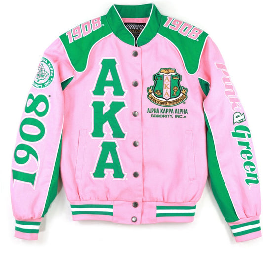 AKA Twill Jacket Pink Twill