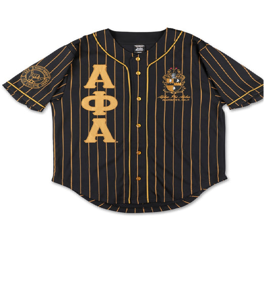 Alpha Jersey Black and Gold