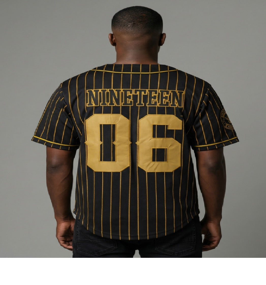 Alpha Jersey Black and Gold