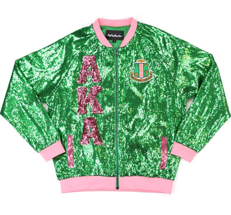 AKA Green Sequin