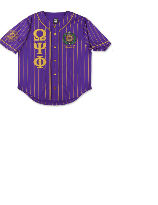 Baseball Jersey Purple