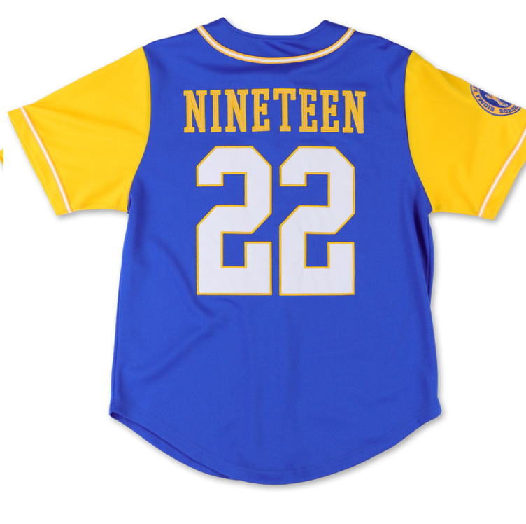 Sigma Gamma Baseball Jersey Blue