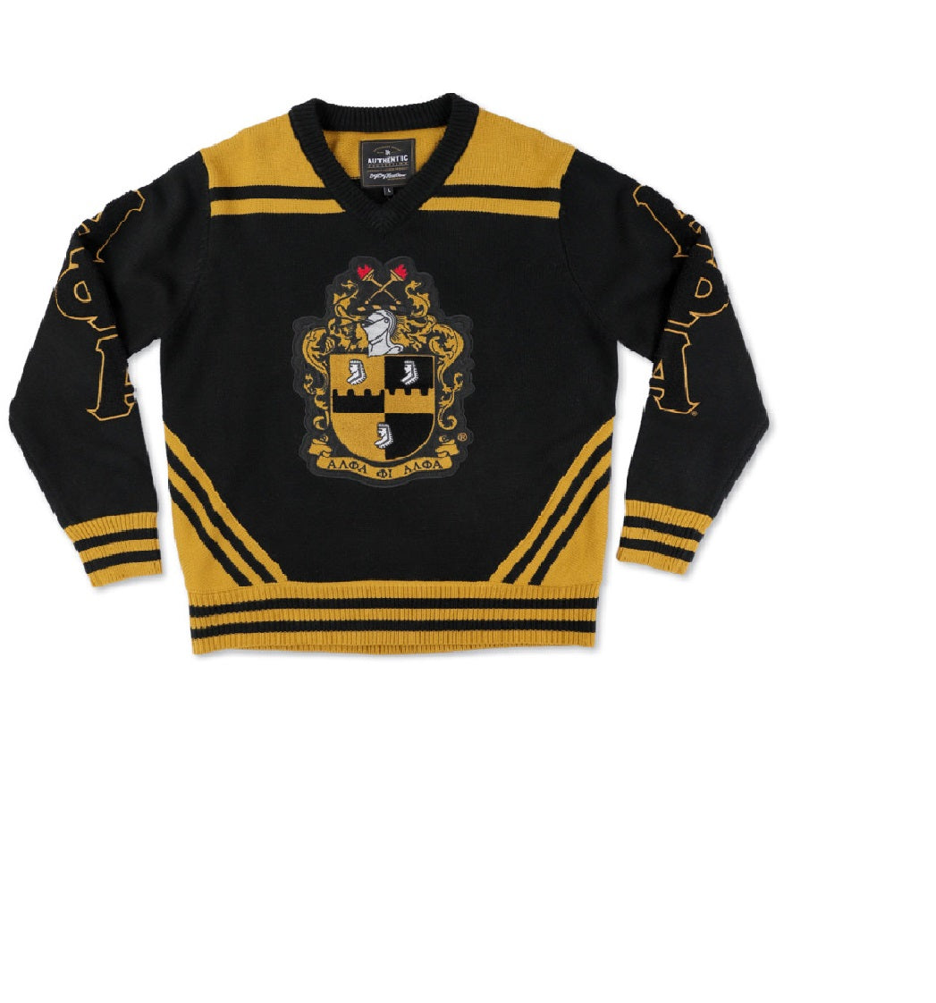 Sweater Black And Gold