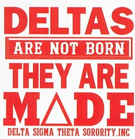 Deltas Are Not Born