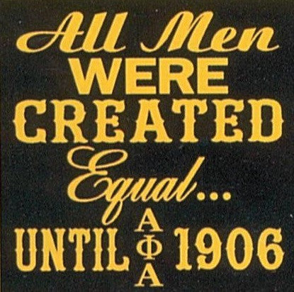 All Men Were Created