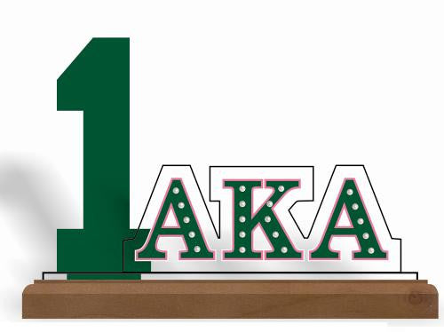 Plaque Acrylic Desktop Number