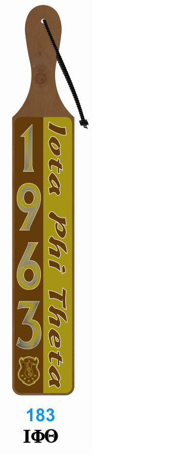 Acrylic Topped Mirror Year Paddle