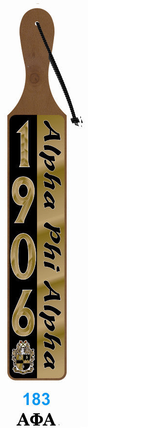 Acrylic Topped Mirror Year Paddle