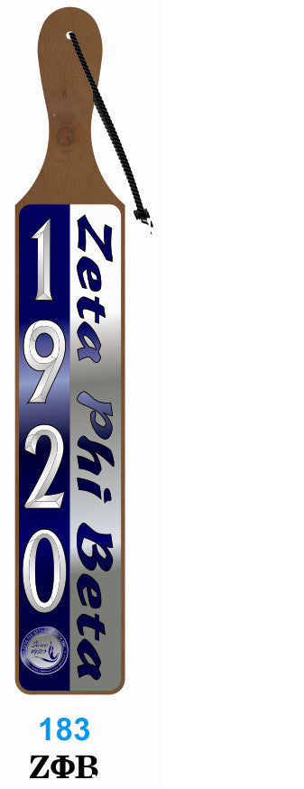 Acrylic Topped Mirror Year Paddle