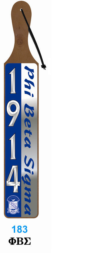 Acrylic Topped Mirror Year Paddle