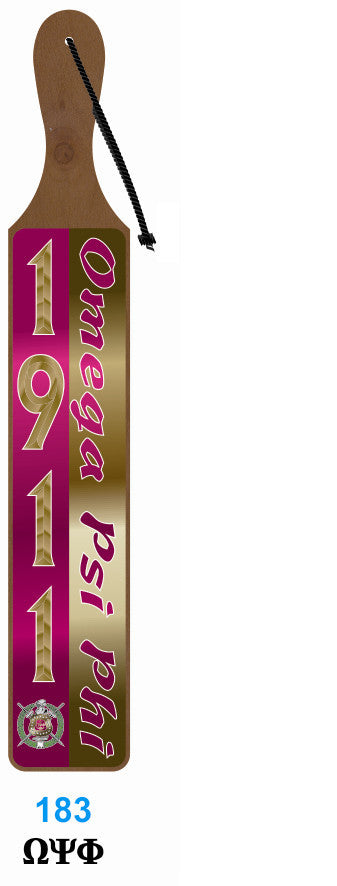 Acrylic Topped Mirror Year Paddle