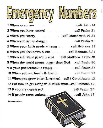 Emergency Numbers