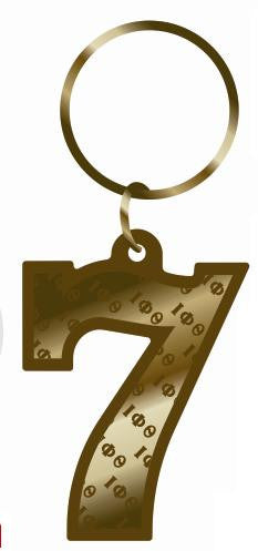 Key Chain-Line Number