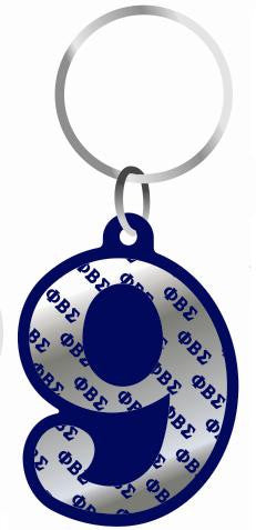 Key Chain-Line Number