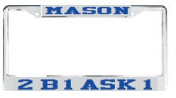 License Plate Frame 201