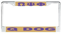License Plate Frame 7105
