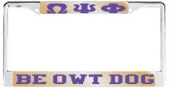 License Plate Frame 7109