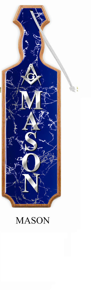 Raised Mirror and Crest Domed Paddle