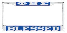 License Plate Frame 8114