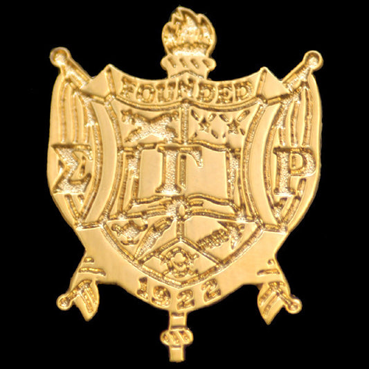 Gold Sandblast Pin