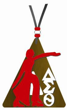 Wood Medallion Trilady