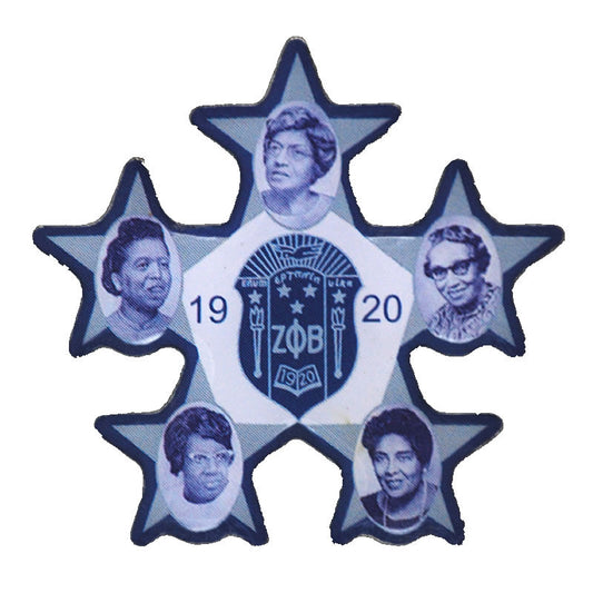 Zeta Founders Pin