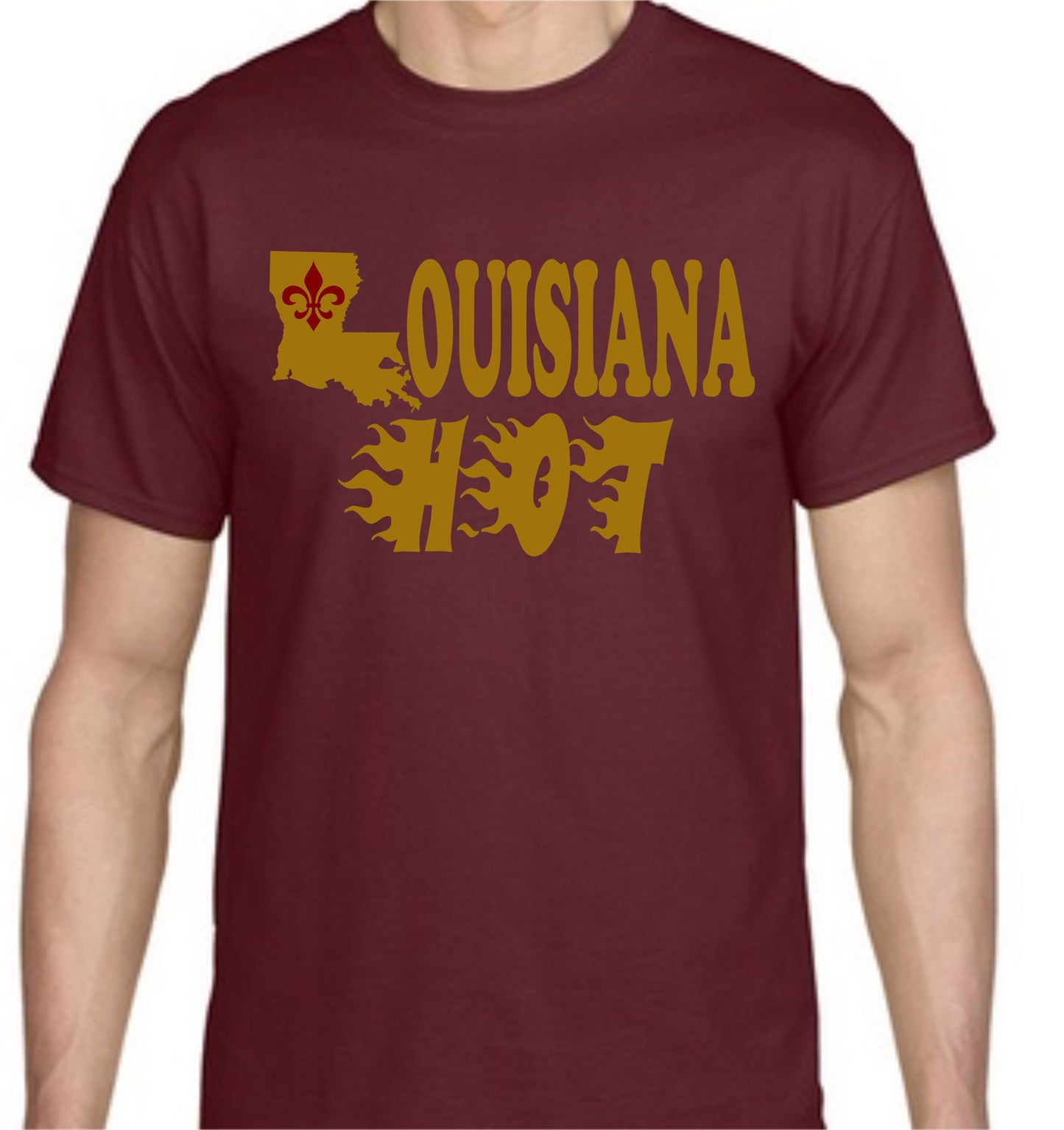 Louisiana Hot T-Shirt (Click For Color Variation)