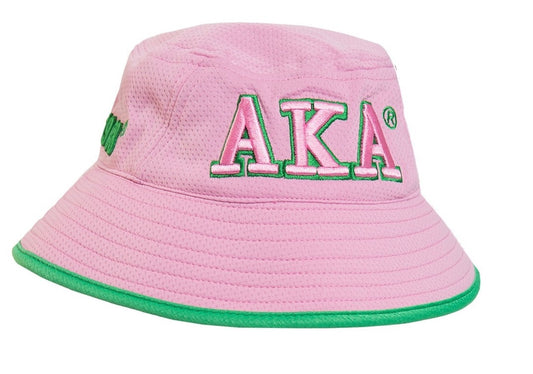 Novelty Bucket Hat pink